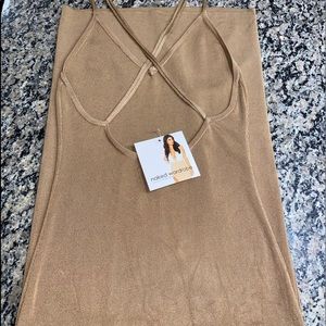 Champagne stretch midi